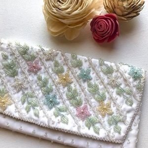 Vintage Sequin clutch handbag